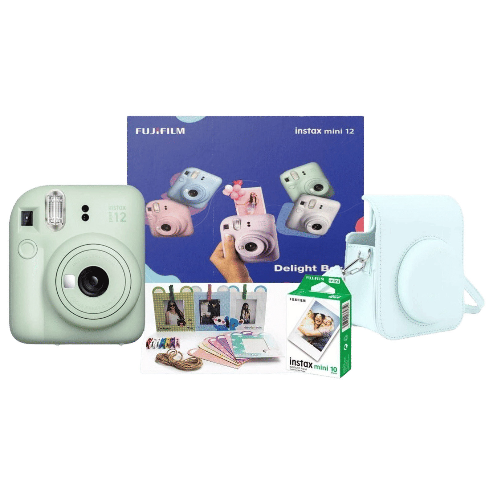 Buy FUJIFILM Instax Mini 12 Delight Box Instant Camera with 10